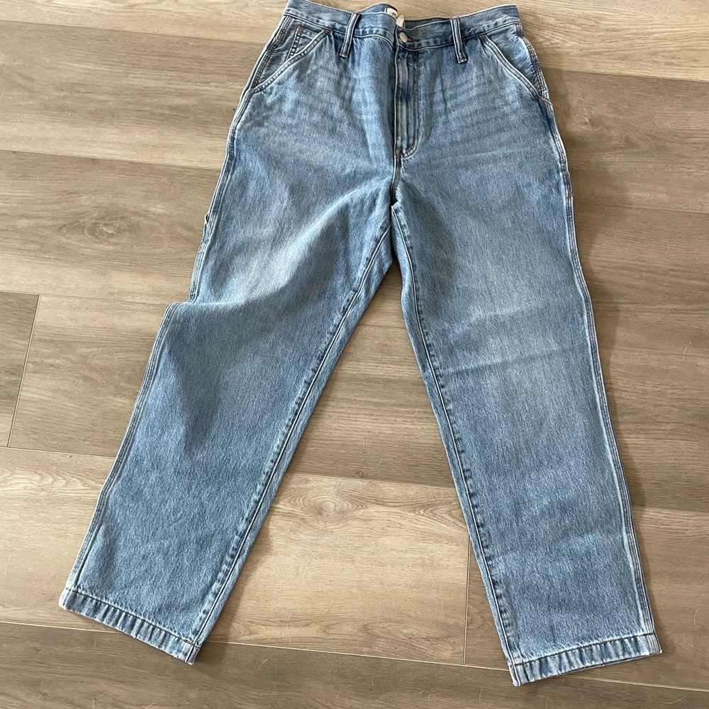 Madewell perfect vintage straight jean: carpenter edition NWOT